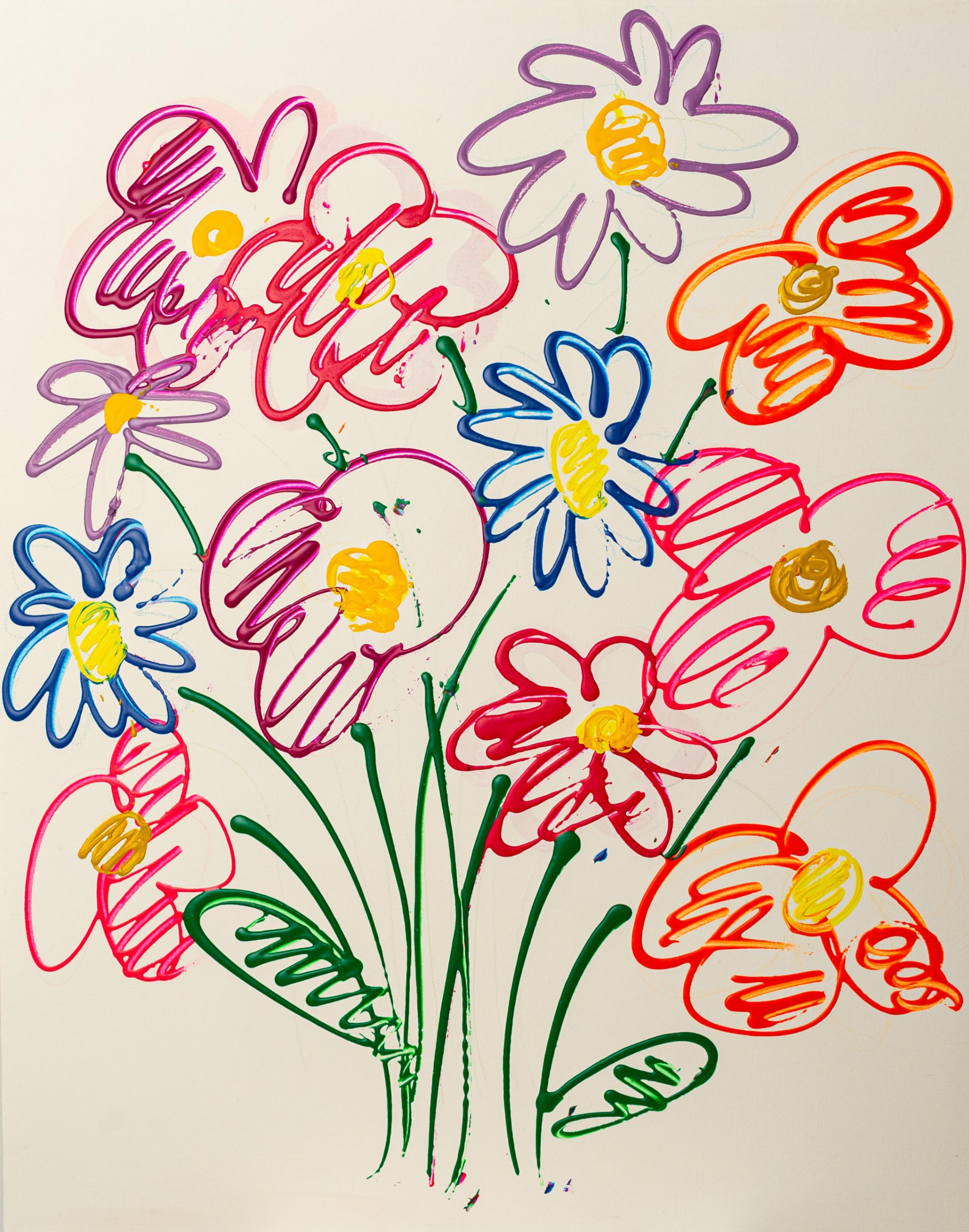 Flower sketch 001